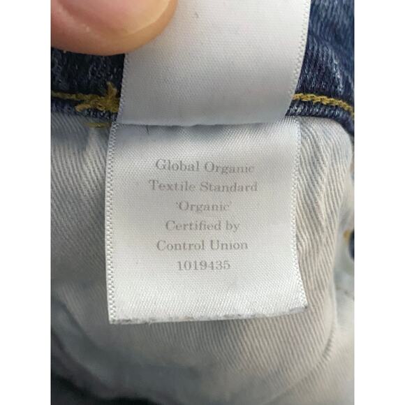 Everlane The Original Cheeky Jeans Cropped 24 Organic Cotton Classic Stretch - Picture 9 of 9